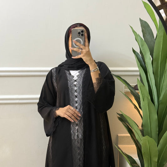 Dantel with nada fabric