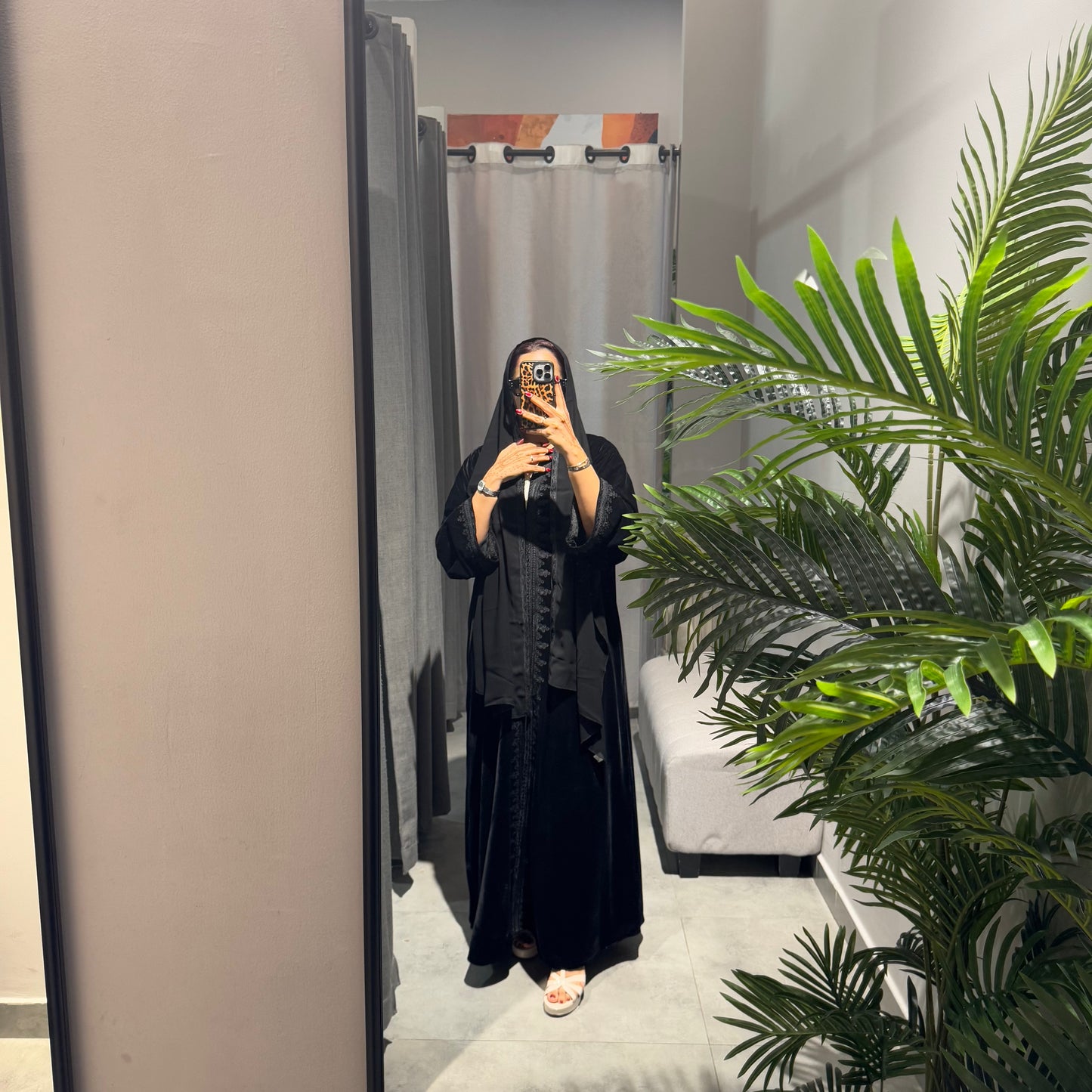 Velvet in Moroccan style