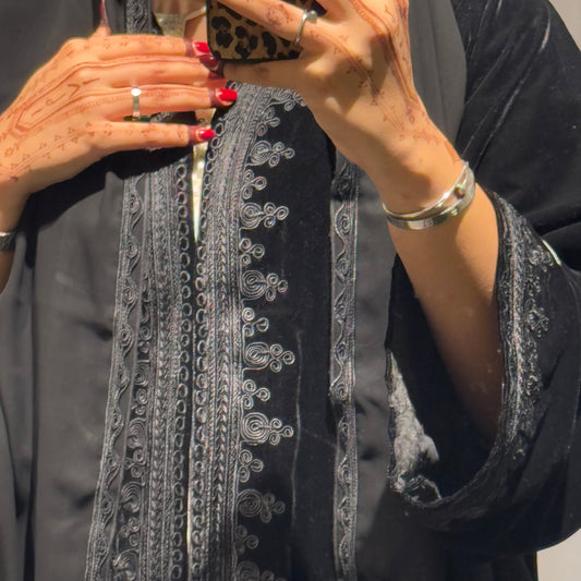 Velvet in Moroccan style