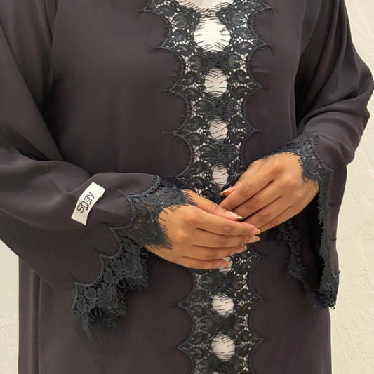 B labubu collection “Grey"