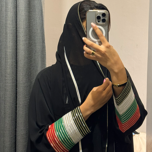 Tali in UAE flag