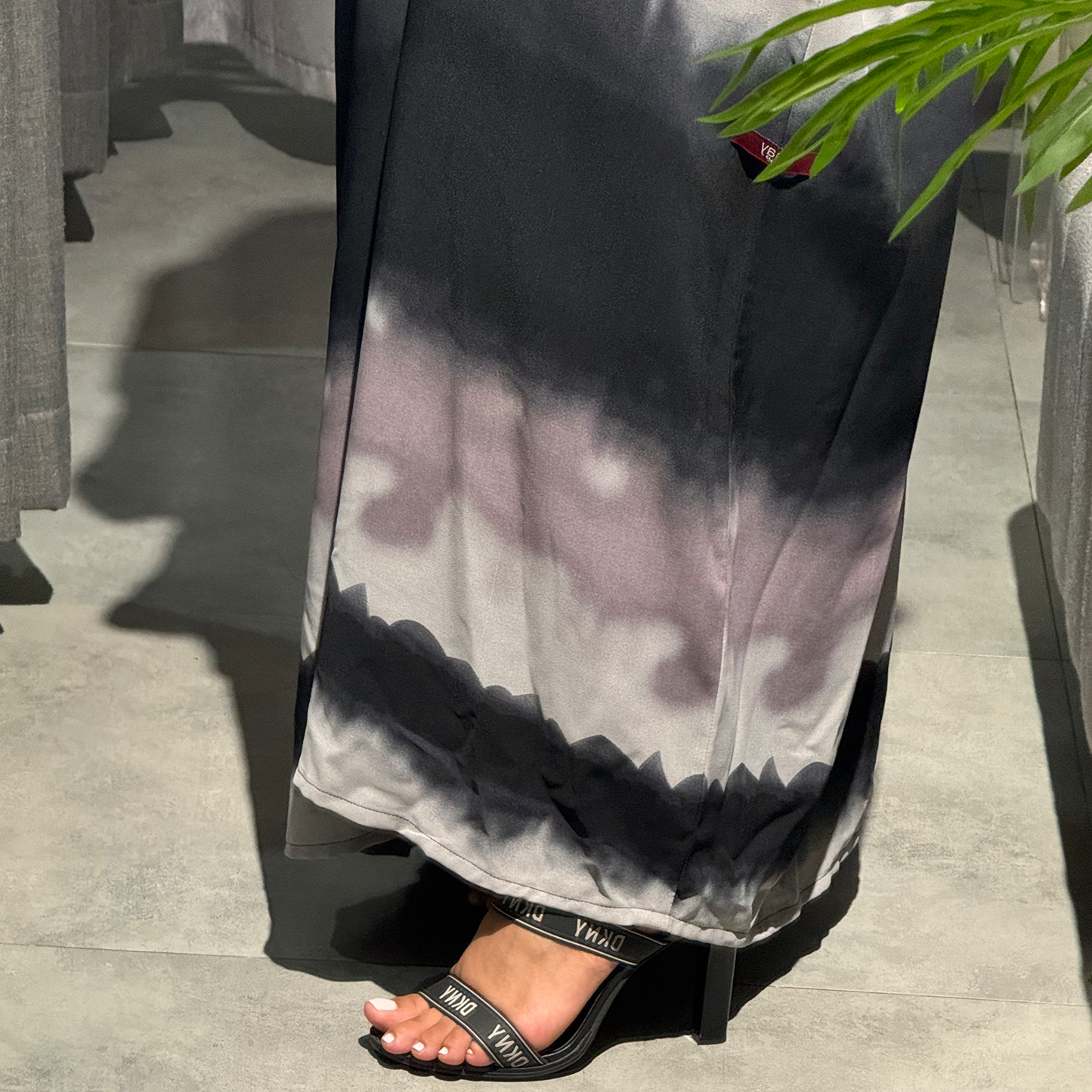 Satan Abaya with Purple Sky